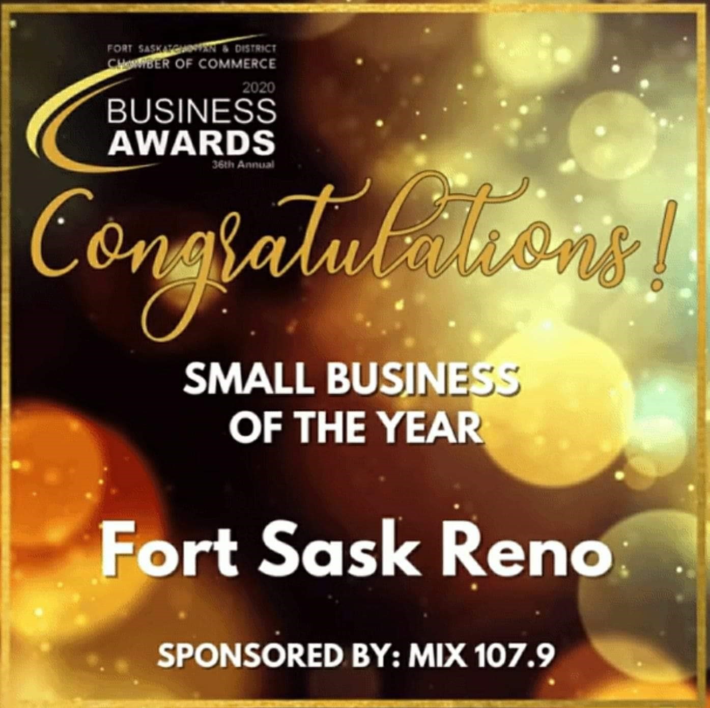 Small Business of the Year Graphic